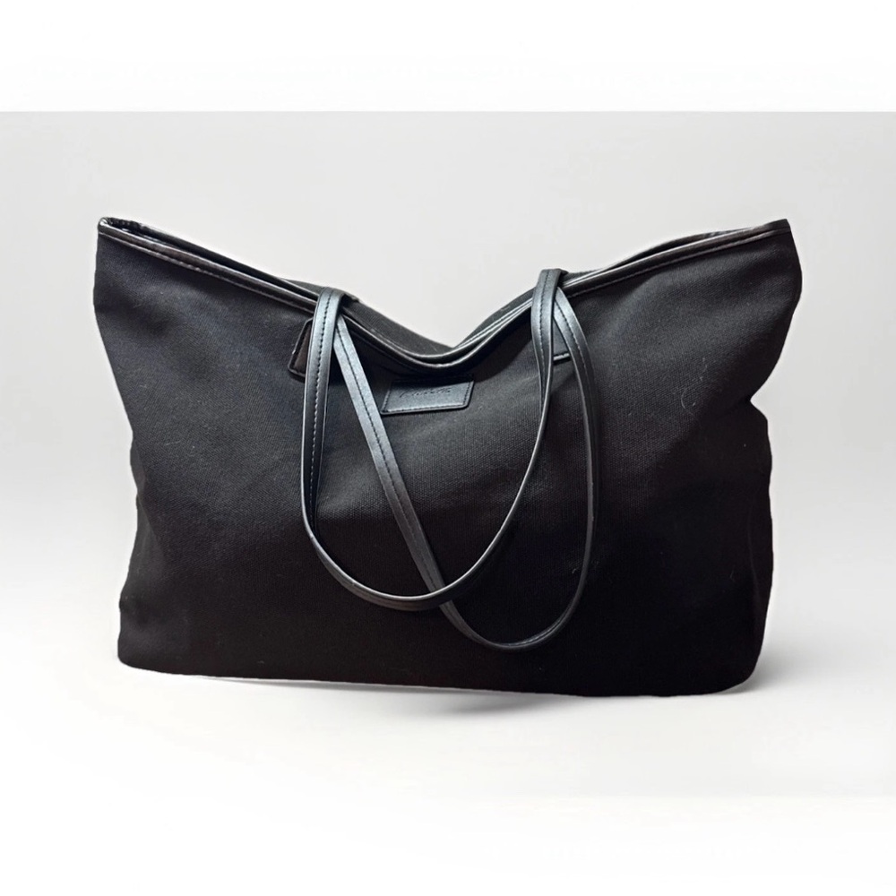The Cleobella Black Canvas Tote Bag